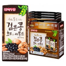 삼육두유 검은콩 호두와아몬드 190ml 64팩, 64개