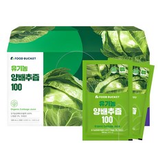 푸드버킷 유기농 양배추즙 100, 3L, 1개