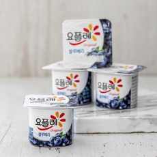 요플레 블루베리 멀티 4개입 리뷰후기