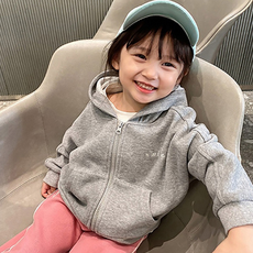 꼰띠키즈 아동용 방긋후드집업