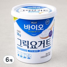 매일유업 바이오 그릭 요거트, 800g, 6개