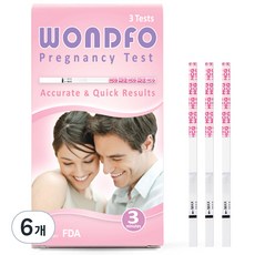 원포 임신테스트기 W1-S, 3개입, 6개