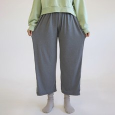 마른파이브 소프트실키 커플잠옷 밴딩 바지 빅사이즈 여성 리뷰후기