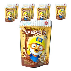 뽀로로 데일리 비타츄잉정 비타민D 초코