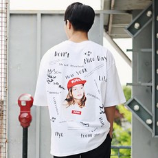 빅사이즈클럽 남녀공용 US 슈퍼박스 반팔 티셔츠 리뷰후기