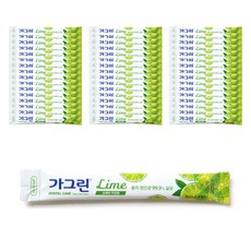 가그린 상쾌한 라임향 일회용 스틱 구강세정제 리뷰후기