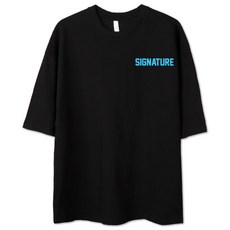 벤힛 SINATURE 오버핏 빅사이즈 반팔 티셔츠