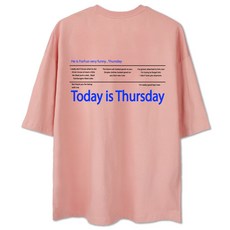 벤힛 Thursday 오버핏 남녀공용 반팔티셔츠 리뷰후기