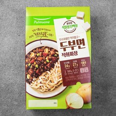 풀무원 두부면 직화짜장, 500g, 1개