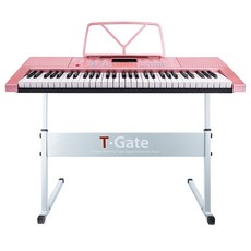 이달의 추천상품  전자피아노 Best5_토이게이트 교습용 디지털 피아노 슬림형, TYPE A, 핑크