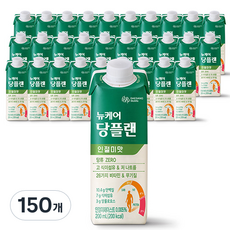 가성비 끝판왕 뉴케어 혈압플랜  베스트상품_뉴케어 당플랜 인절미맛, 200ml, 150개