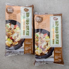 맑은물에 요리하기 편한 된장순두부찌개, 650g, 2개