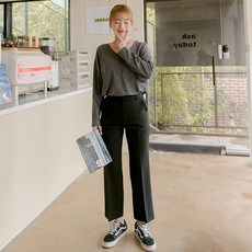 제이스타일 헤빈슨 일자 빅사이즈 슬랙스 리뷰후기