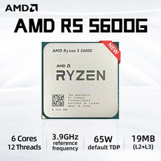 새로운! AMD R5 5600G Ryzen 3.9GHz 6 코어 12 스레드 CPU 프로세, 한개옵션0