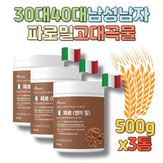 가성비 끝판왕 파로곡물 Top5_30대 40대 남성 남자 파로밀 엠머 식물성단백질 고대곡물