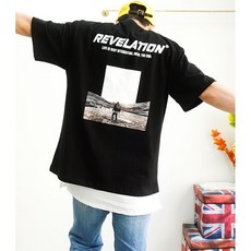 4XL 백프린팅 여름 반팔티 빅사이즈티셔츠 2컬러 리뷰후기