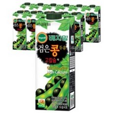 이달의 추천상품  검은콩두유 Best5_베지밀 검은콩 두유 고칼슘, 24개, 950ml