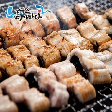 여수아빠다 최상급 자연산 바다장어 1kg (중/대) 소스 2종 무료 붕장어 손질장어, 중 1kg(5~7미 내외)
