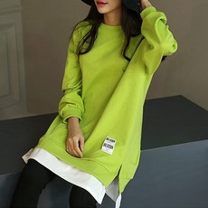 베니코코 빅레이어드이중맨투맨 긴팔 티셔츠 리뷰후기