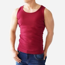 스타토리 남성용 고탄력 면스판 기본 나시 리뷰 후기