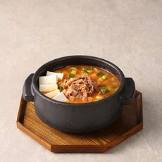다함고기집 우삼겹 된장찌개 된장 두부 양념 밀키트 차돌된장찌개 집된장 봉곡축산물공판장, 1개, 우삼겹된장찌개1060g