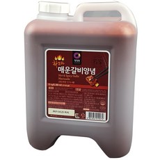 청청원 청정원 화끈한 매운갈비양념 고기양념 리뷰후기