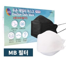 국내생산 4중 B필터 귀편한 일회용 마스크 대형 50매