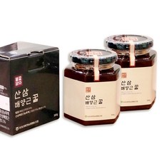 국내산 지리산 마천농협 천연벌꿀 산삼배양근 꿀 리뷰후기