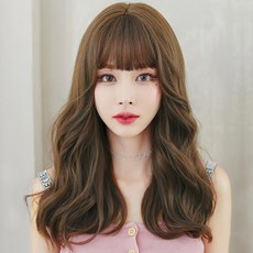 하이유니 그레이스 웨이브 펌 헤어 통가발 가발망 거치대