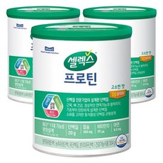 매일 셀렉스 프로틴 고소한맛 류신 단백질 분말 가루 파우더 보충제 304g, 3개