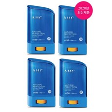 가성비 끝판왕 ahc선스틱 Top5_AHC 내추럴 퍼펙션 선스틱 22g SPF50+/PA++++, 4개