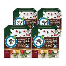 깨끗한나라 뽑아쓰는 톡톡 키친타올 150매 4입 리뷰후기