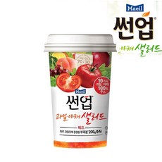 매일유업 매일 썬업 과일야채샐러드 주스 레드x10컵