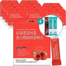 사과 초모 식초 포스트 바이오틱스 애플 사이다 비니거 분말 가루 스틱 30포 사은품 증정 리뷰 후기