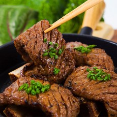푸드코스트 소 부채살 양념 이동 갈비 구이 리뷰후기