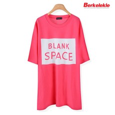 버클리클 블랭크 티셔츠 여성 반팔 롱 여자 티 롱티 루즈핏 면 리뷰후기