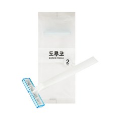 Genosiki 프레쉬 2날 면도기 TD704 개별포장 100EA 용품 리뷰후기