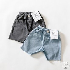핑크트리 여름신상 원토리 빈티지 배기 팬츠 데님 청 반바지 여아 남아 주니어 등원룩 남매룩 자매룩 리뷰 후기