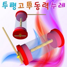 투명 고무동력 수레-ISA