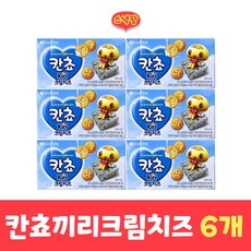 롯데 끼리크림치즈 칸쵸54g 6개