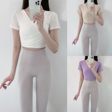 로라벨 제이 미니랩 필라테스복 요가복 필라테스옷 필라테스커버업 필라테스상의 요가 여성 운동복 티 봄 여름 가을 리뷰후기