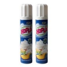 홉라 가당 휘핑크림 스프레이 500ml 2개세트, 500g, 2개