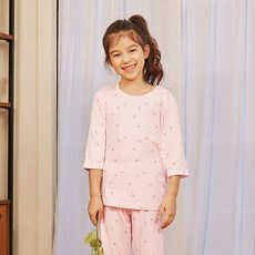 수아팜 여아 체리 모달 7부 내의세트 리뷰후기