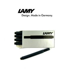 LAMY 라미 잉크 카트리지 (5개입) / 라미 만년필 리필잉크, 블루블랙