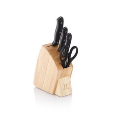 햄튼 5PCS 나무블럭 칼세트 / HO-402W236