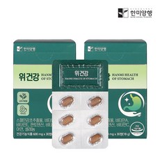 한미양행 위산역류에 도움을주는 위건강 600mg, 30정,