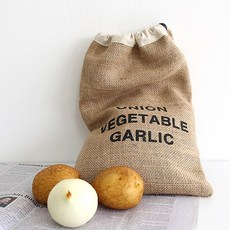 미미셀렉 빈티지 야채 주머니 그물망 야채 망 감자 양파망 마늘 보관 다용도 리뷰후기