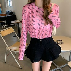 SODA 여성 티셔츠 반팔티 여름 블라우스 여성 태양 보 내부바깥 옷 리뷰후기