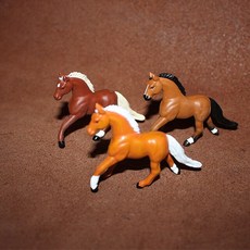 농장 동물 말 모델 액션 피규어 장난감 하노베리안 아팔루사 루시타노 블랙 화이트 요정 정원 미니어처, 08 F