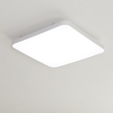 케이시 국산 LED 심플 방등 천장등 전등 60W 삼성칩 플리커프리 AS 2년, 화이트